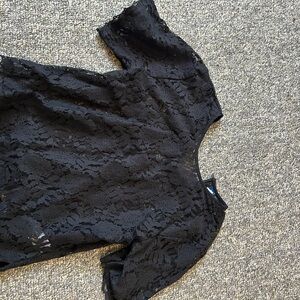Old Navy Black Lace Top